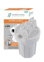 Filtro Clor 5" branco Hidrofiltros - para pias e bebedouros