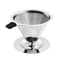 Filtro Coador de Café Aço Inox Econômico n103 Reutilizável Ecológico Higiênico