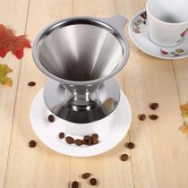 Filtro Coador de Café Inox com Base Sem Uso de Papel - Utimix