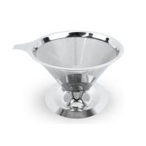 Filtro Coador De Café Inox Peneira Aço Reutilizável Casa Cozinha Filtro Coador De Café Inox Peneira Aço Reutilizável Casa Cozinha