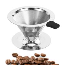 Filtro Coador De Café Inox Peneira Aço Reutilizável