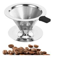 Filtro Coador De Café Inox Peneira Aço Reutilizável - mk