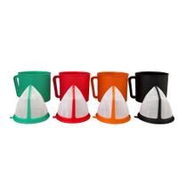 Filtro Coador Permanente Café Cha Completo Com Funil