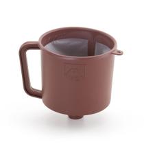 Filtro Coador Permanente Café Completo Com Funil