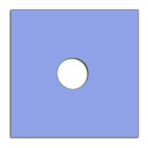 Filtro Cokin P077 Center Spot de grande angular (azul) para 21-35 mm Filtro Cokin P077 Center Spot de grande angular (azul) para 21-35 mm