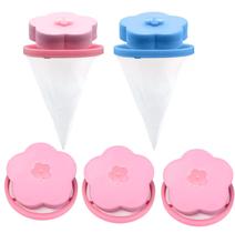 Filtro Coletor de Pelos Flutuante Bolinhas Fiapo Maquina de Lavar 5 unidades Filtro Coletor de Pelos Flutuante Bolinhas Fiapo Maquina de Lavar 5 unidades