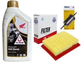 Filtro Combustivel E Ar, Óleo 10w30 Xre 190 2016 Á 2022