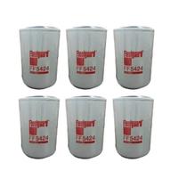 Filtro combustível fleetguard ff5424 kit com 6