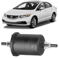 Filtro Combustível Honda Civic 1.8 2.0 2012 a 2017 Flex Tecfil