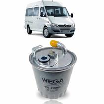 Filtro combustível sem sensor mercedes benz sprinter cdi 2002 a 2012