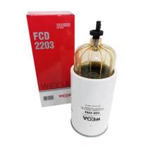 FILTRO COMBUSTIVEL SEPARADO C/COPO MB 1215 1620 1721 WEGA Wega FCD2203