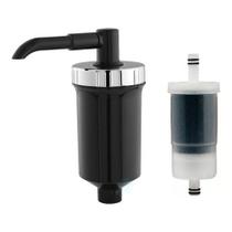 Filtro Copo Abs Universal Com Refil Para Torneira COPO PRETO:PRETOCOPO:CROMADO Filtro Copo Abs Universal Com Refil Para Torneira COPO PRETO:PRETOCOPO:CROMADO
