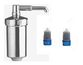 Filtro Copo Cromado Universal Abs Com 2 Refil Extra