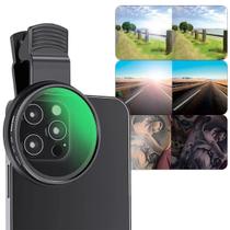 Filtro Cpl Polarizador Para Celular Clipe Anti Reflexo 67mm
