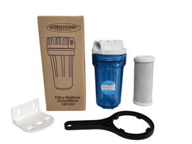 Filtro Cristal multiuso 7 polegadas refil Carvão ativado declorador R1/2