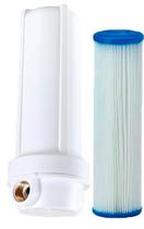 Filtro D'Água Cavalete Entrada Poço 9,3/4 Com Refil Lavável