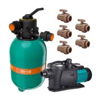 Filtro Dancor DFR-12 Moto Bomba Lepono XKP405 1/3cv Dancor Com 5 Registros União 50mm