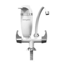 FILTRO DE AGUA ACQUABIOS COM TORNEIRA BRANCA e CROMADA PREMIUM BANCADA