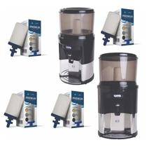Filtro De Água Alcalina Tripla Ação + 4 Vela Tripla Ação Pemium Oasis