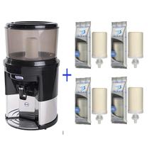Filtro De Água Alcalina Tripla Ação Oasis + 4 Vela Esterelizante Stéfani
