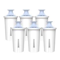 Filtro de água AQUA CREST alcalino para jarros Brita, pacote com 6 Filtro de água AQUA CREST alcalino para jarros Brita, pacote com 6