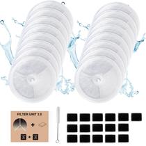 Filtro de água AWohh Unit 3.0 16PCS para fontes para animais de estimação Filtro de água AWohh Unit 3.0 16PCS para fontes para animais de estimação