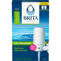 Filtro de água Brita Faucet Mount Elite Advanced White
