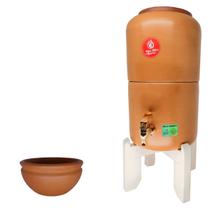 Filtro De Água Cumbuca Barro Ceramica Artesanal Para Cozinha