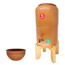 Filtro De Água Cumbuca Barro Ceramica Artesanal Para Cozinha