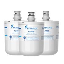 Filtro de água de geladeira Filterlogic 5231JA2002A para LG LT500P, pacote com 3