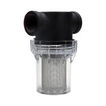 Filtro De Água De Plástico Transparente 40 Mesh Auto-Esvaziável 1/2 3/4 1 Polegada Irrigação Frontal