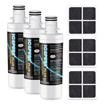 Filtro de água e ar de geladeira ICEPURE para LG LT1000P
