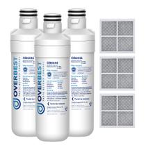 Filtro de água e ar Overbest LT1000PC ADQ747935 para LG