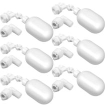 Filtro de água Float Valve Mudder de plástico de 1/4 de polegada (pacote com 6)