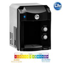 Filtro de Água Gelada e Alcalina Ionizada com Super Ozônio 220v Preto Top life