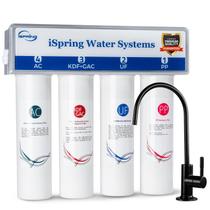 Filtro de Água iSpring CUA4-BLK Ultrafiltração 0,01 Micron 4 Estágios Filtro de Água iSpring CUA4-BLK Ultrafiltração 0,01 Micron 4 Estágios