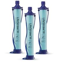 Filtro de Água LifeStraw Personal - Pacote com 3 - Ideal para Camping e Hiking Filtro de Água LifeStraw Personal - Pacote com 3 - Ideal para Camping e Hiking