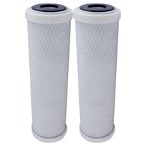 Filtro de água, pacote com 2 unidades Flow-Pur 8 Carbon Block WCBCS-975-RV