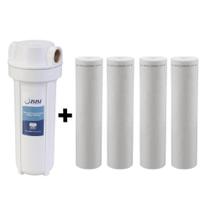 Filtro De Agua Para Caixa D'água Poe + 4 Refis Bbi F230poe