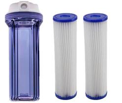 Filtro De Água Para Caixa Dágua Com 2 Refil Lavável