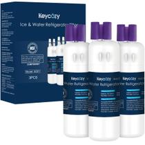 Filtro de água para geladeira Keycozy K001, kit com 3 unidades