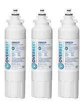 Filtro de Água para Geladeira Overbest ADQ73613401 Kit com 3 Filtro de Água para Geladeira Overbest ADQ73613401 Kit com 3