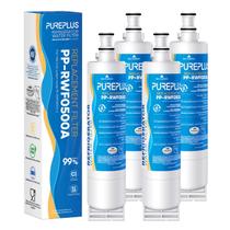 Filtro de água para geladeira PUREPLUS 4396508 de substituição, pacote com 4