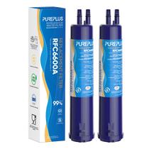 Filtro de água para geladeira PUREPLUS 4396841, 4396710, pacote com 2 Filtro de água para geladeira PUREPLUS 4396841, 4396710, pacote com 2