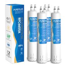 Filtro de água para geladeira PUREPLUS 4396841 compatível com 4 pacotes Filtro de água para geladeira PUREPLUS 4396841 compatível com 4 pacotes