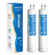Filtro de água para geladeira PUREPLUS RFC6600A, pacote com 2
