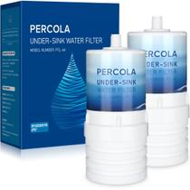 Filtro de água PERCOLA AP217 Under Sink para AP200, pacote com 2