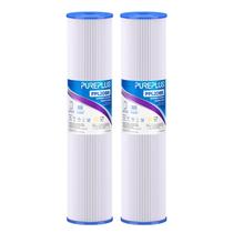 Filtro de água PUREPLUS PPL20BB 5 mícrons 20 x 4,5", pacote com 2