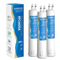Filtro de água PUREPLUS RFC6600A para geladeira, pacote com 3 Filtro de água PUREPLUS RFC6600A para geladeira, pacote com 3