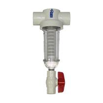 Filtro de água Rusco/Vu-Flow 1 100 Mesh PVC Spin Down T-Style